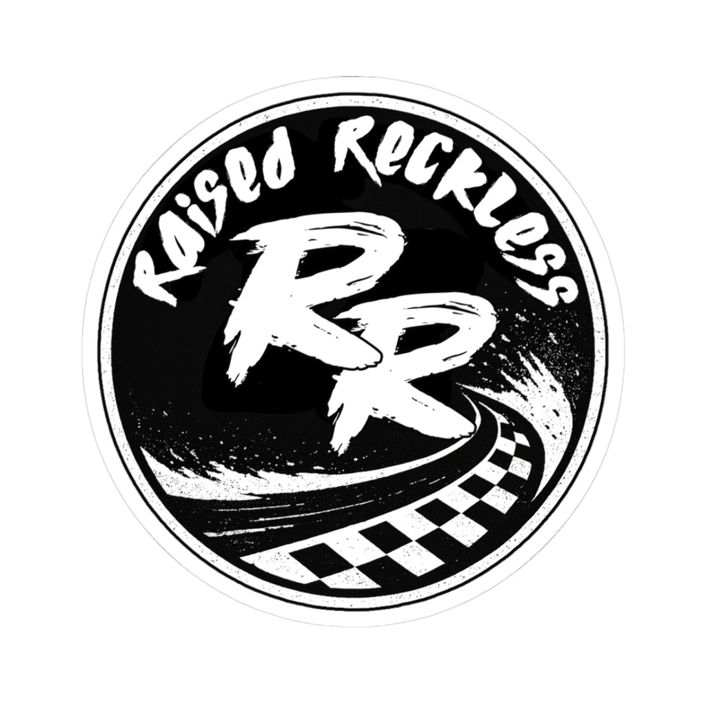 Raised Reckless Sticker