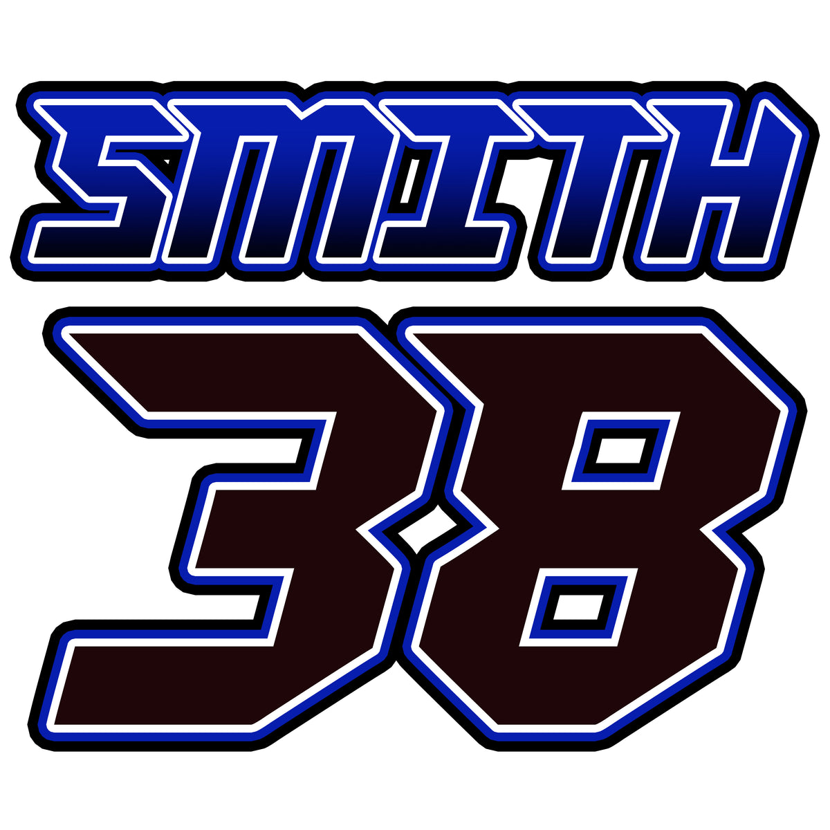 Custom shirt example